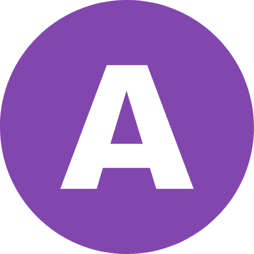 Letter A Symbol