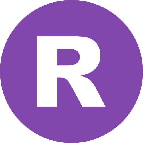 Letter R Symbol